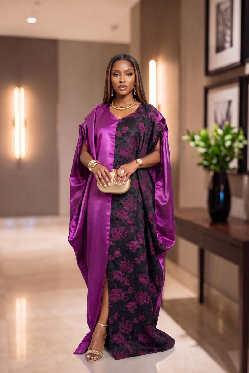 ALIYA FUCHSIA BOUBOU KAFTAN