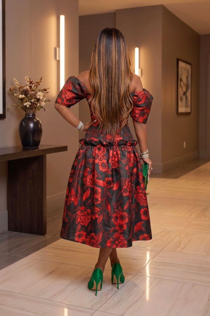 THE AYE MIKADO DRESS
