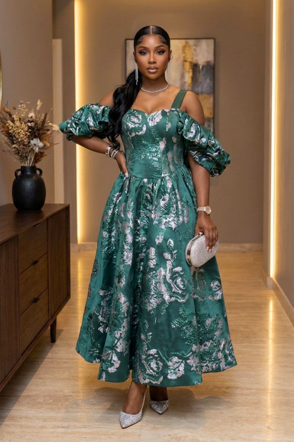 THE EMERALD BEAUTY DRESS