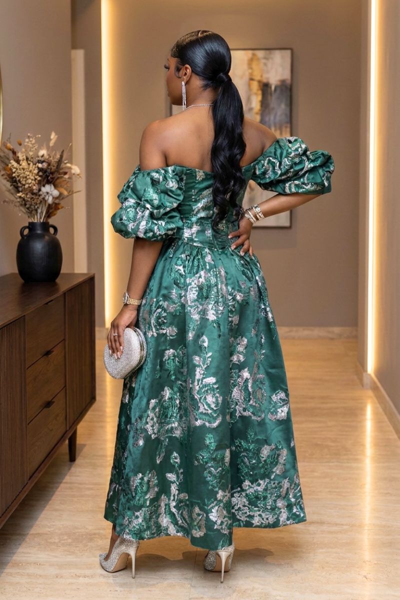 THE EMERALD BEAUTY DRESS