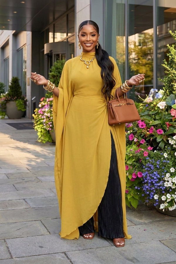 THE ALE PLISSE DRESS