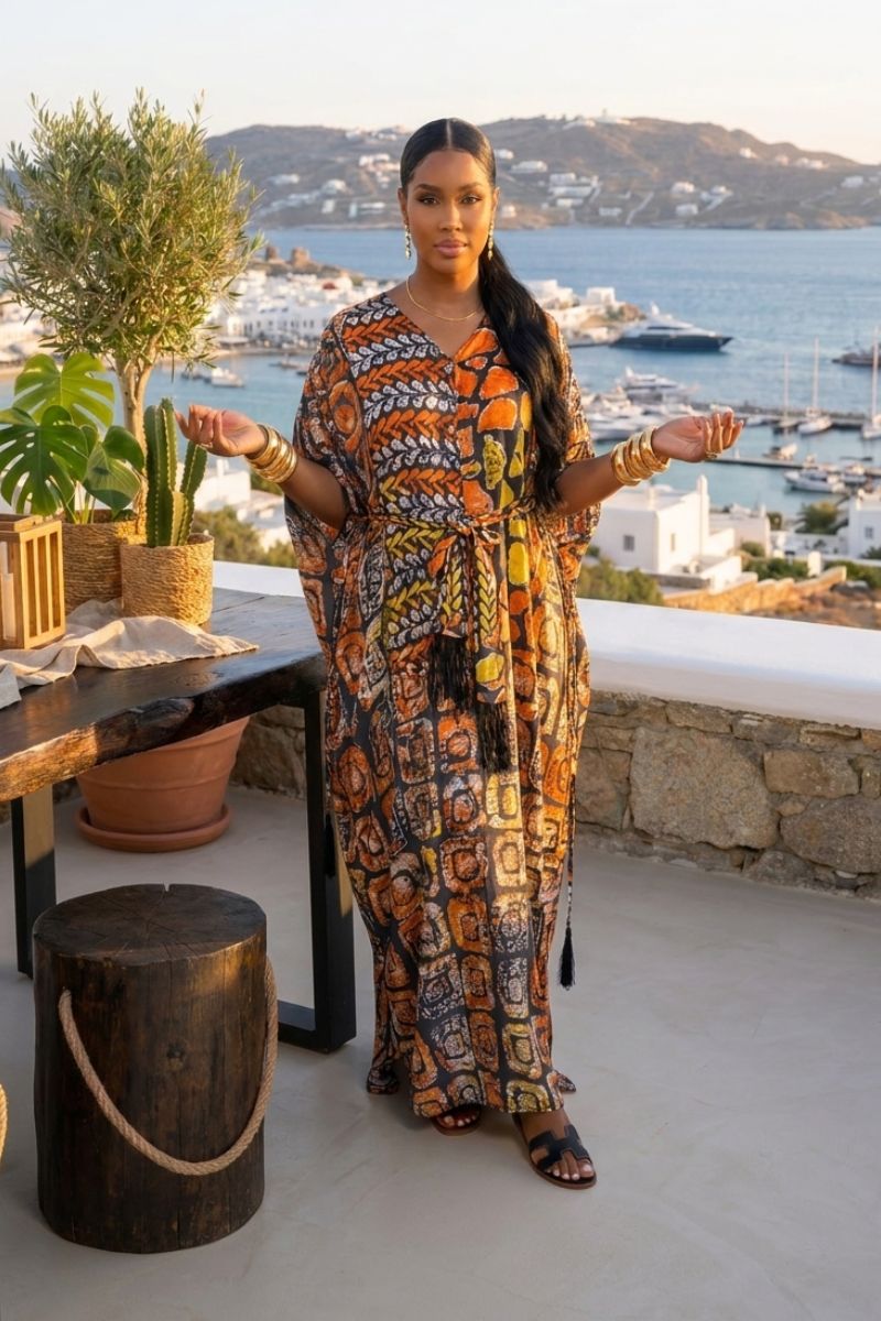 THE RESORT KIMONO KAFTAN