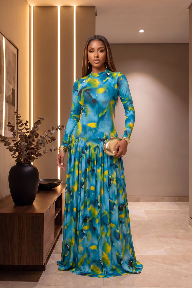 THE CIRENDA MESH DRESS